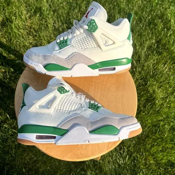 Nike SB x Air Jordan 4 Retro SP Pine Green Men's Shoes - Size 7 - Ships Now